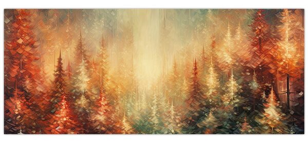 Kép - Erdők festése (120x50 cm)