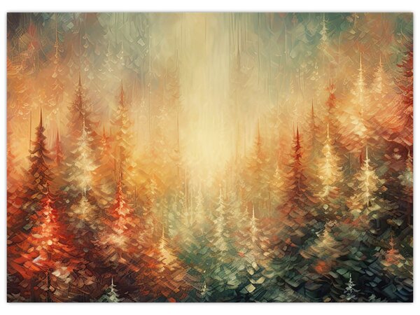 Kép - Erdők festése (70x50 cm)