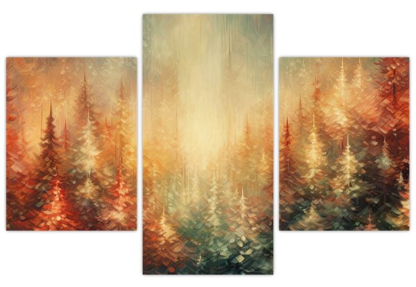 Kép - Erdők festése (90x60 cm)