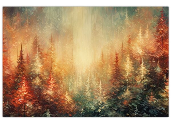 Kép - Erdők festése (90x60 cm)