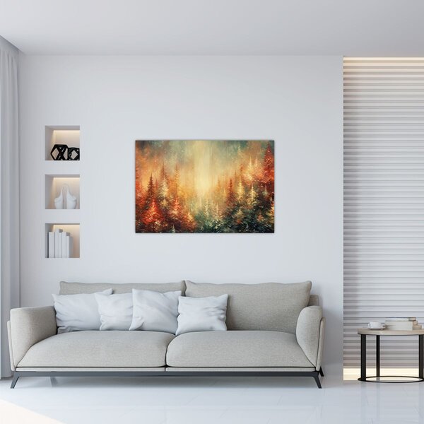 Kép - Erdők festése (90x60 cm)