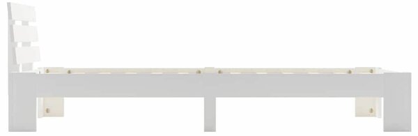 VidaXL Fehér Fenyőfa Ágykeret - 90x200 cm
