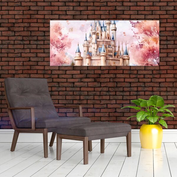 Kép - Tündérmese kastély (120x50 cm)