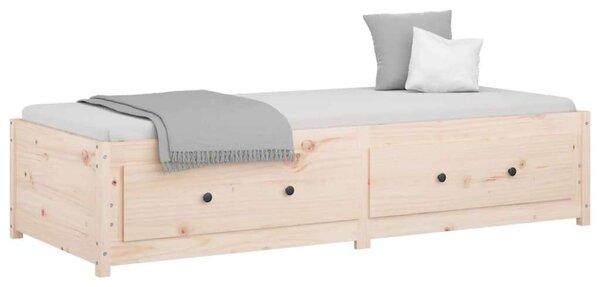 VidaXL tömör fenyőfa kanapéágy 90 x 200 cm