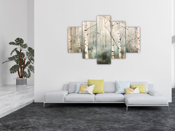 Kép - Erdőminta rajzolása (150x105 cm)