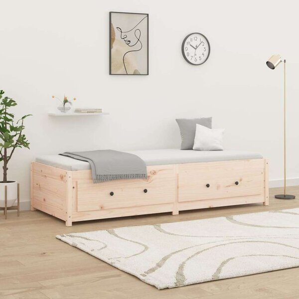 VidaXL tömör fenyőfa kanapéágy 90 x 200 cm