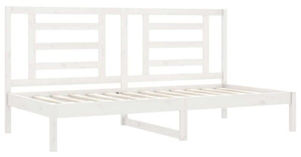 VidaXL fehér tömör fenyőfa kanapéágy 90 x 200 cm