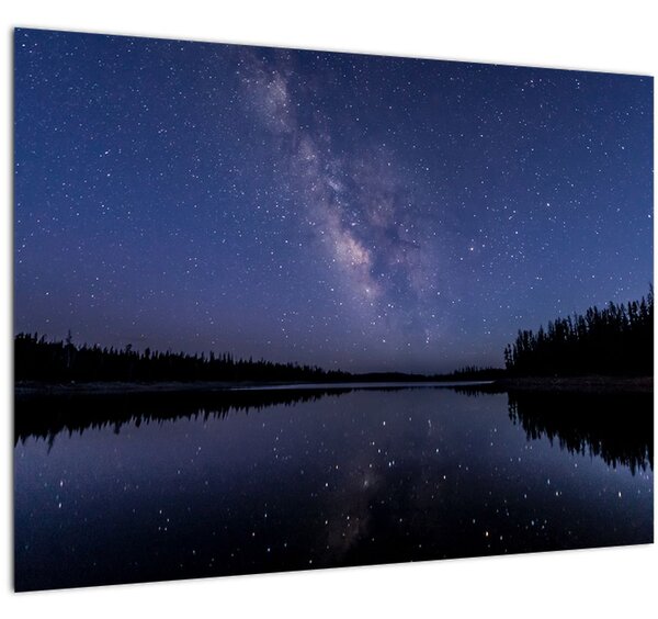 Az éjszakai égbolt képe (70x50 cm)