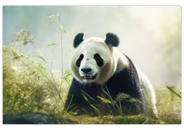 Kép - Panda (90x60 cm)