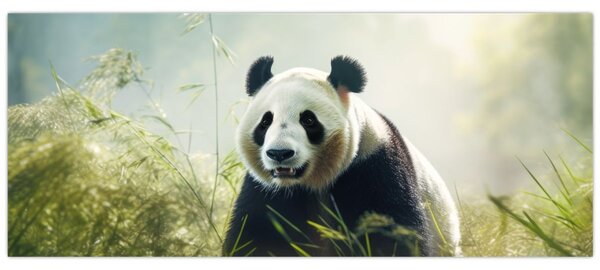 Kép - Panda (120x50 cm)