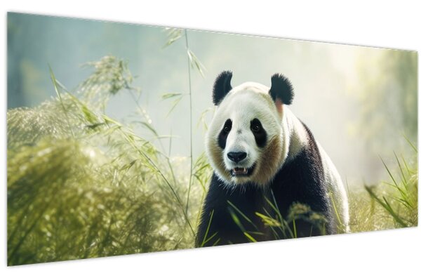 Kép - Panda (120x50 cm)