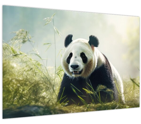 Kép - Panda (90x60 cm)