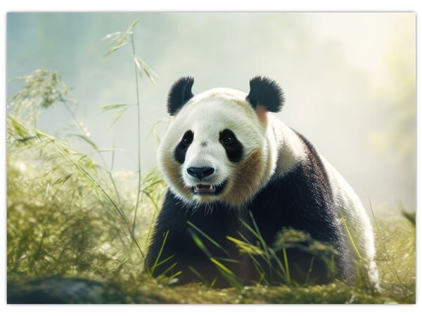 Kép - Panda (70x50 cm)