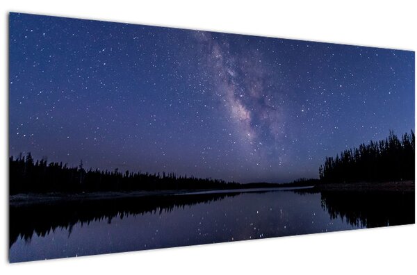 Az éjszakai égbolt képe (120x50 cm)