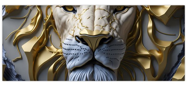 Kép - Oroszlánfej (120x50 cm)