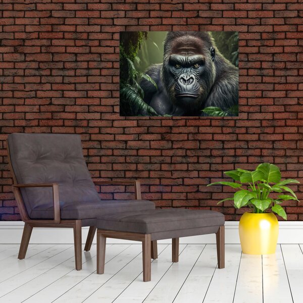 Kép - Egy gorilla portréja (70x50 cm)