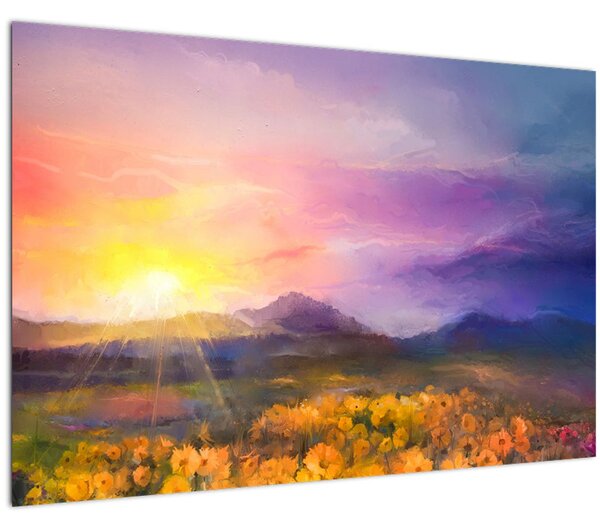 Kép - Hajnalban (90x60 cm)