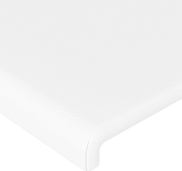 VidaXL Fehér Műbőr Ágyfejtámla - 4 db - 72x5x78/88 cm