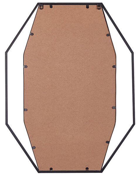 Falitükör NIRE 60 cm 80 cm Fém Grafitszürke