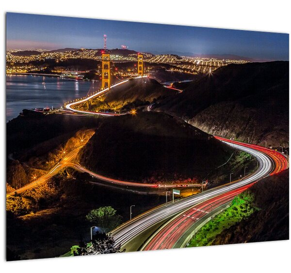 Kép - Golden Gate Bridge (70x50 cm)
