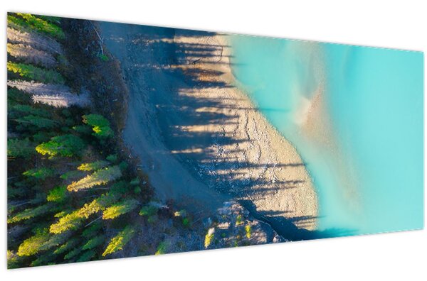 Kép - Kilátás a tóra (120x50 cm)