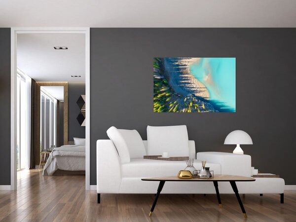 Kép - Kilátás a tóra (90x60 cm)