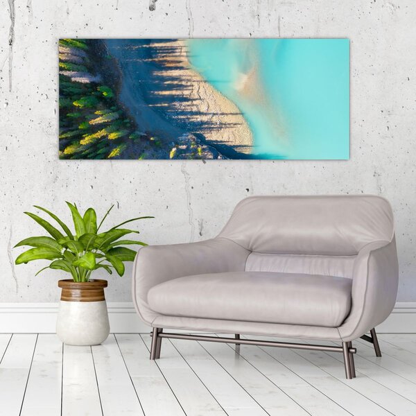Kép - Kilátás a tóra (120x50 cm)