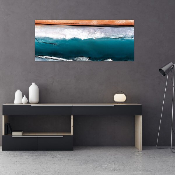 Kép - Absztrakció (120x50 cm)