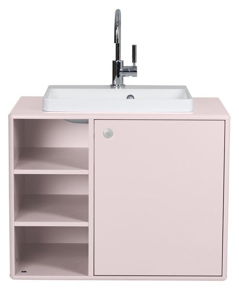 Rózsaszín mosdókagyló alatti szekrény 80x62 cm Color Bath - Tom Tailor