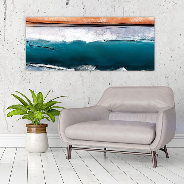 Kép - Absztrakció (120x50 cm)
