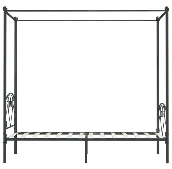 Fém Baldachinos Ágykeret - 120x200 cm