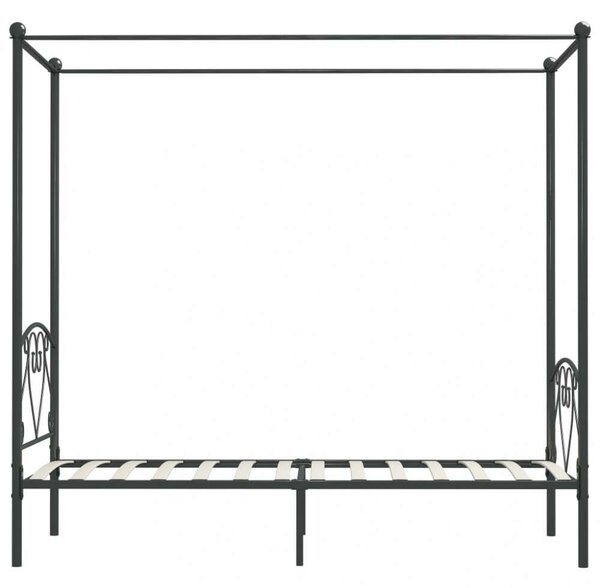 Fém Baldachinos Ágykeret - 120x200 cm