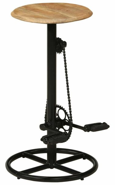 VidaXL Mangófa Bárszék - 2 db - Ipari Stílus