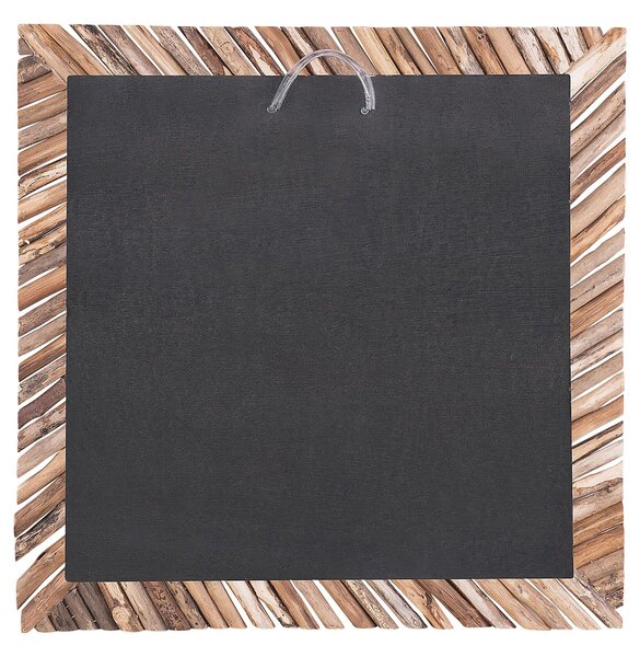 Falitükör KANAB 60 cm 60 cm Tíkfa Barna