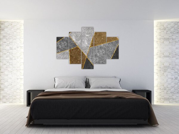 Kép - Anyagok utánzása (150x105 cm)