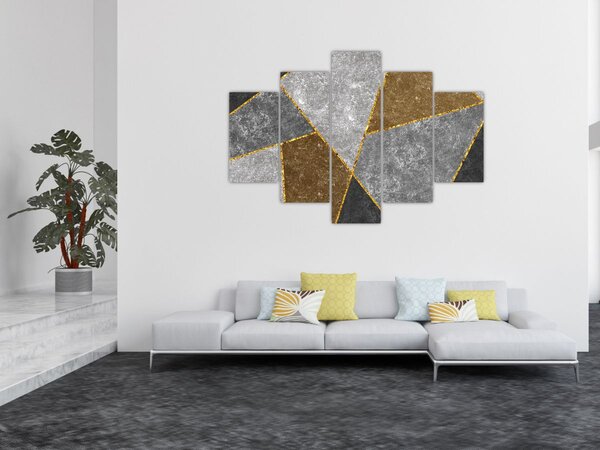 Kép - Anyagok utánzása (150x105 cm)