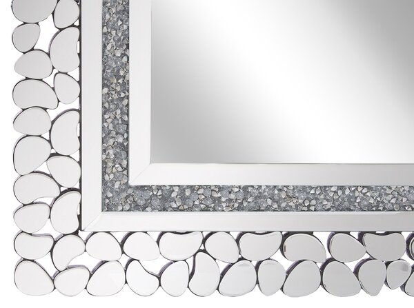 Falitükör PABU 60 cm 90 cm Ezüst