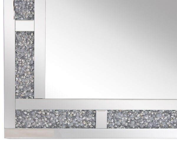 Falitükör AVRILLE 60 cm 90 cm Ezüst