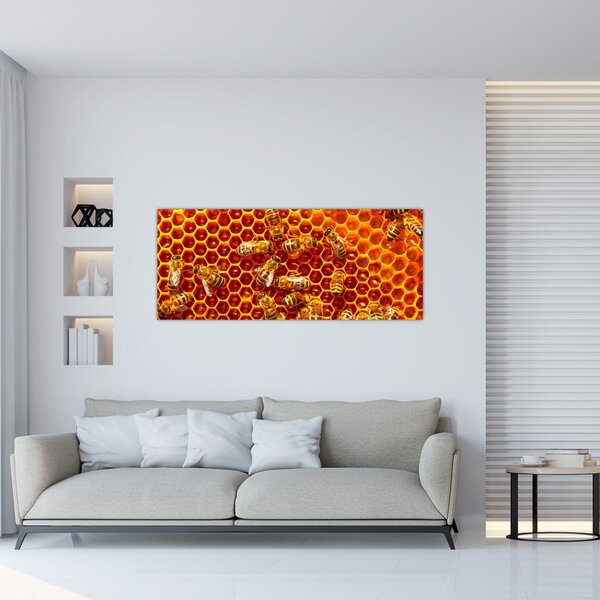 Kép - Méhsejtes (120x50 cm)