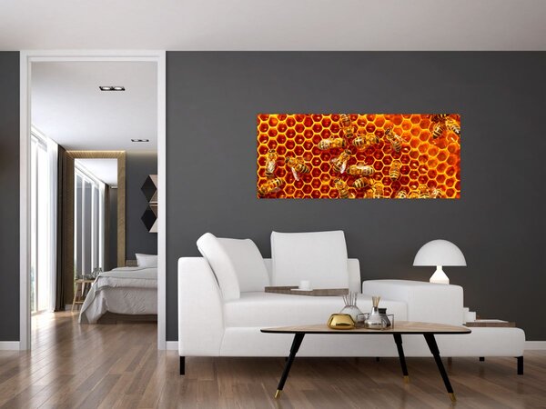 Kép - Méhsejtes (120x50 cm)