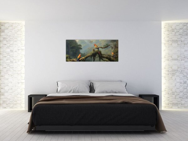 Kép - Trópusi erdő (120x50 cm)