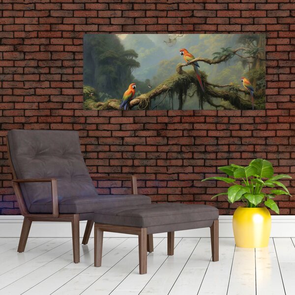 Kép - Trópusi erdő (120x50 cm)