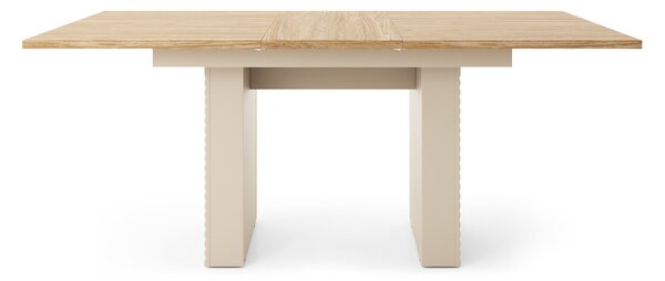 TYLA bővíthető étkezőasztal 140-185x90 - kasmír
