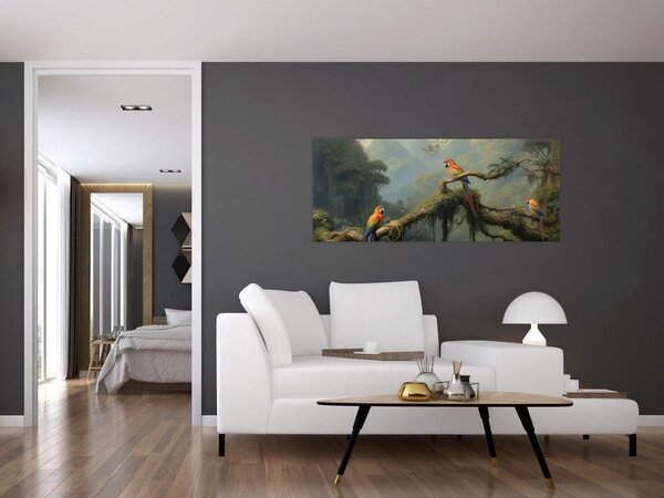 Kép - Trópusi erdő (120x50 cm)