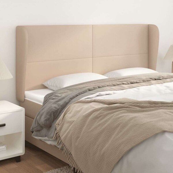 VidaXL Ágyfejtámla - Cappuccino Műbőr - 203cm