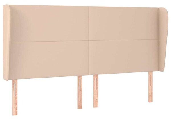 VidaXL Ágyfejtámla - Cappuccino Műbőr - 203cm