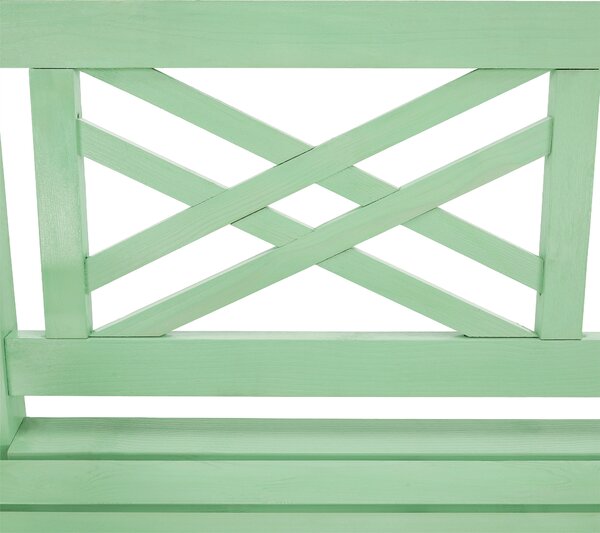 KONDELA Fából készült kerti pad, neo mint, 124 cm, FABLA