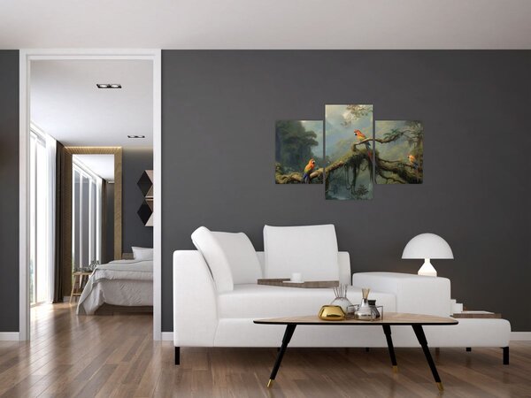 Kép - Trópusi erdő (90x60 cm)