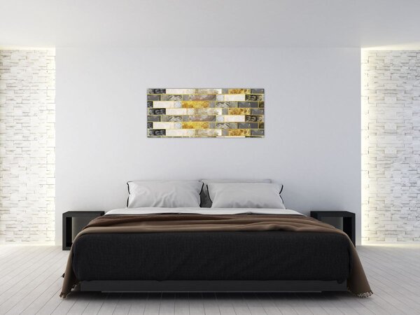 Kép - Dekoráció textúrákkal (120x50 cm)