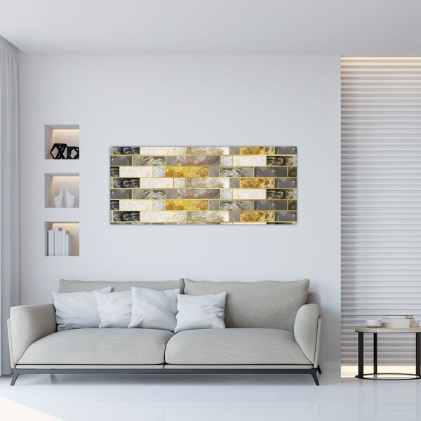 Kép - Dekoráció textúrákkal (120x50 cm)